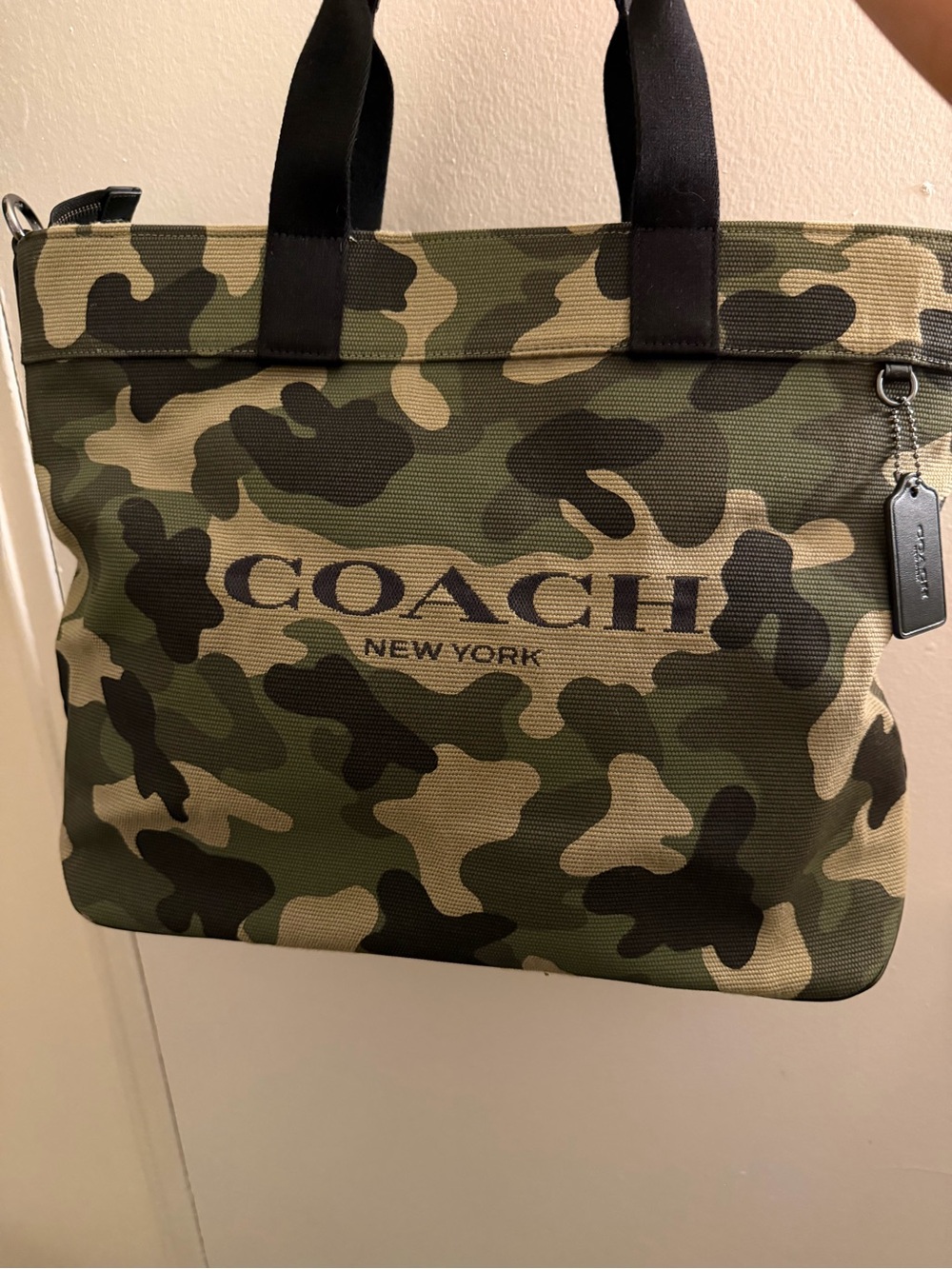 Coach Camo Tote